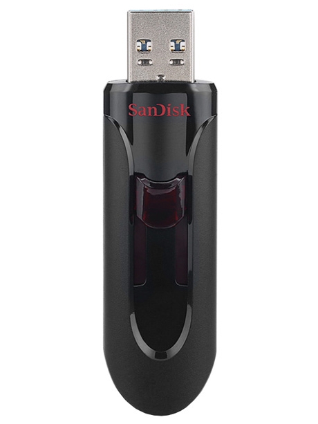 флешка USB 3.0 SanDisk CZ600 Cruzer Glide 16Gb 3.0 black