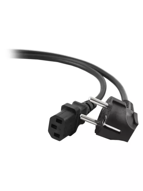 кабель питания ATcom 1.8 m (0.75 mm, евровилка) black