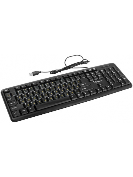 клавиатура Gembird KB-8320U-Ru_Lat black