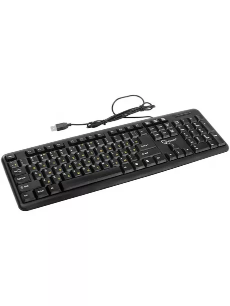 клавиатура Gembird KB-8320U-Ru_Lat black
