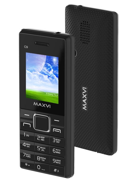 мобильный телефон Maxvi C9 black