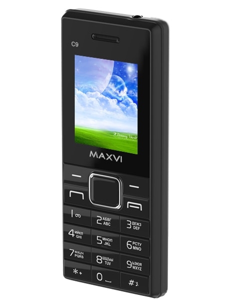 мобильный телефон Maxvi C9 black
