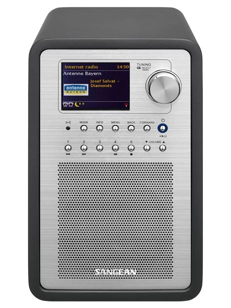 интернет радиоприемник с дополнительной колонкой Sangean WFR-70+SP-40 dark gray