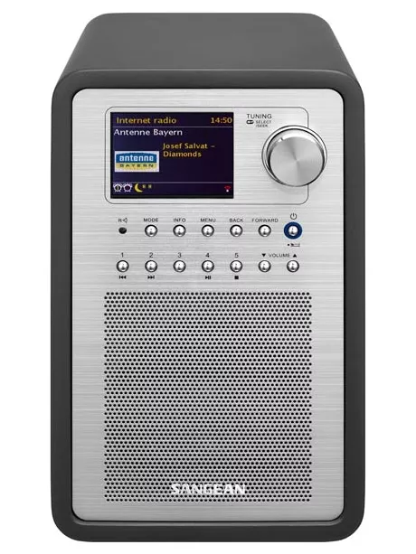 интернет радиоприемник с дополнительной колонкой Sangean WFR-70+SP-40 dark gray