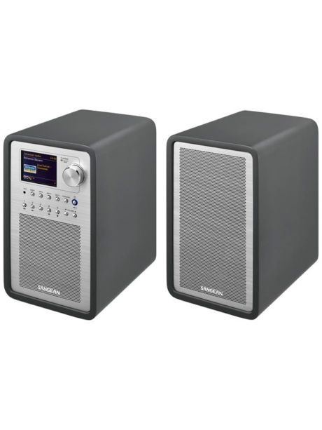 интернет радиоприемник с дополнительной колонкой Sangean WFR-70+SP-40 dark gray