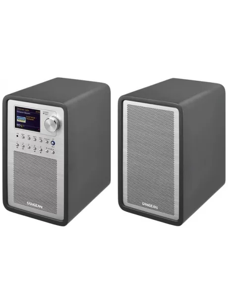 интернет радиоприемник с дополнительной колонкой Sangean WFR-70+SP-40 dark gray