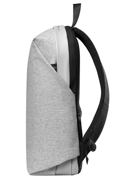 городской рюкзак антивор для ноутбука Meizu Backpack bag light grey