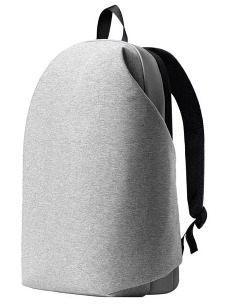 городской рюкзак антивор для ноутбука Meizu Backpack bag light grey