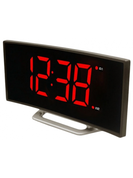 электронные часы настольные BVItech BV-412 black/red