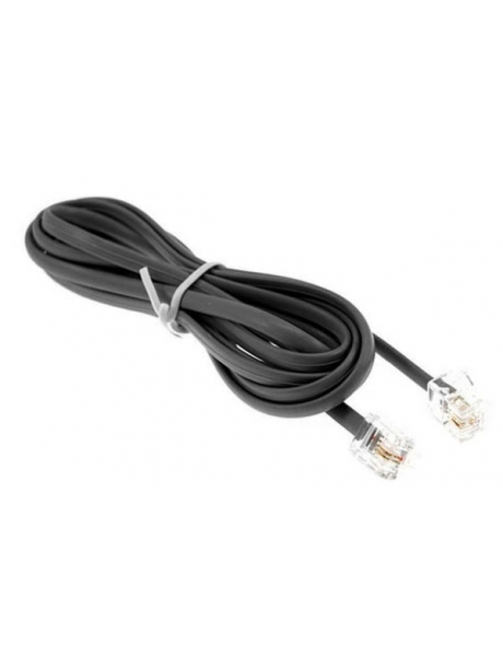 телефонный шнур RJ11 BLACKMOR NTE10 черный