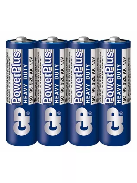 батарейки (4 шт.) GP R6/AA PowerPlus HEAVY DUTY-OS4 