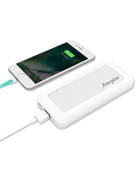 внешний аккумулятор Energizer Power Bank UE10005 10000 mAh white