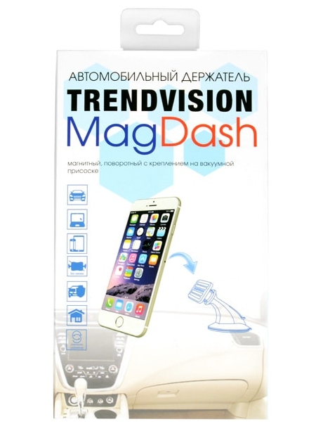 магнитный держатель для телефона TrendVision MagDash black