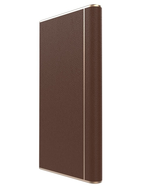 внешний аккумулятор Energizer Power Bank UE10009 10000 mAh Leather dark brown