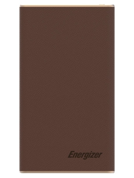внешний аккумулятор Energizer Power Bank UE10009 10000 mAh Leather dark brown