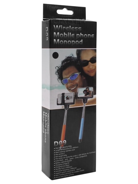 монопод для селфи KJStar Wireless Mobile phone Monopod D09 black