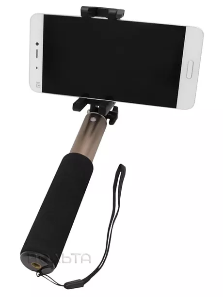 монопод для селфи Rock Selfie Shutter &amp; Stick II 15см-60см golden