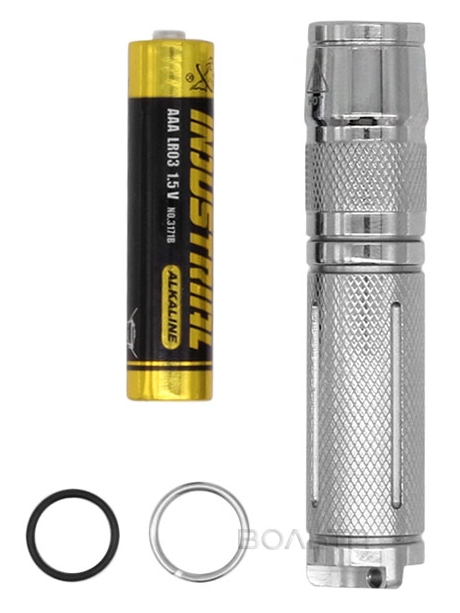 светодиодный фонарь Fenix E05 Stainless steel 