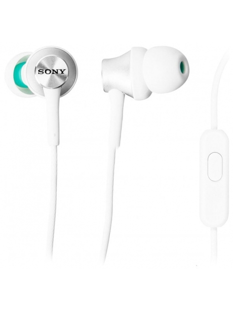 наушники с микрофоном Sony MDR-EX450AP white