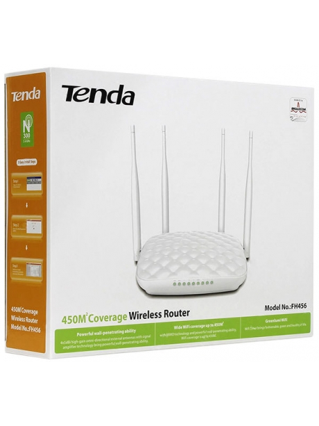 Wi-Fi маршрутизатор Tenda FH456 white