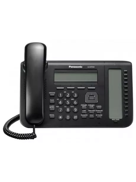 системный IP-телефон Panasonic KX-NT553RU black