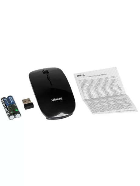мышь для ноутбука Dialog Pointer MROP-02U black
