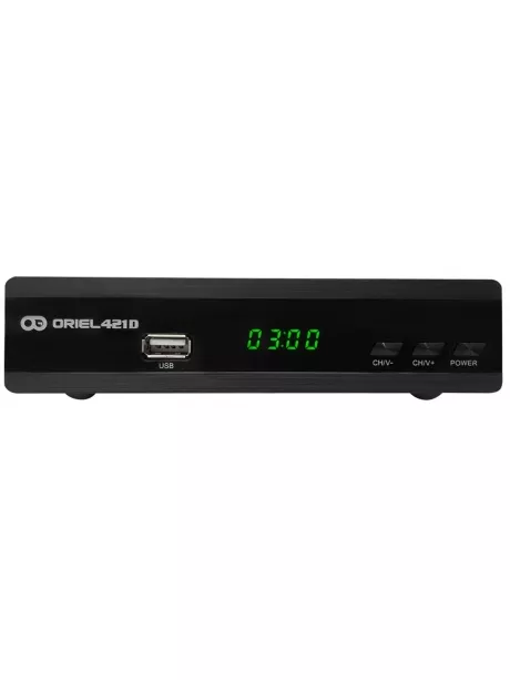 ТВ-тюнер DVB-T2 с поддержкой Wi-Fi Oriel 421D black