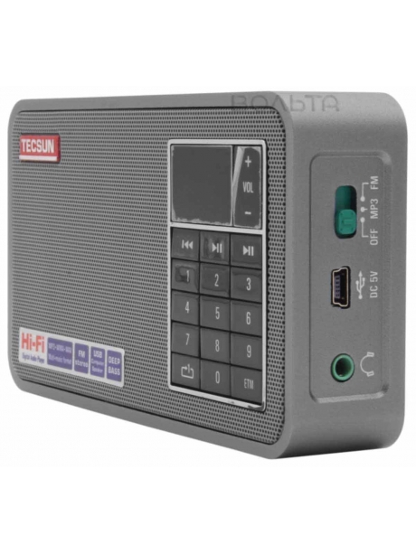FM радиоприемник c MP3 плеером Tecsun X3 (export version) grey