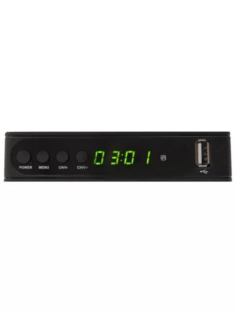 ТВ-тюнер DVB-T2 Oriel 415D black