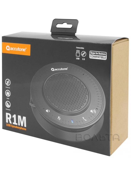 USB спикерфон для офиса Accutone R1M black