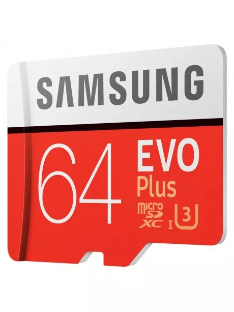 карта памяти Samsung 64Gb microSDXC Class 10 EVO PLUS 2 