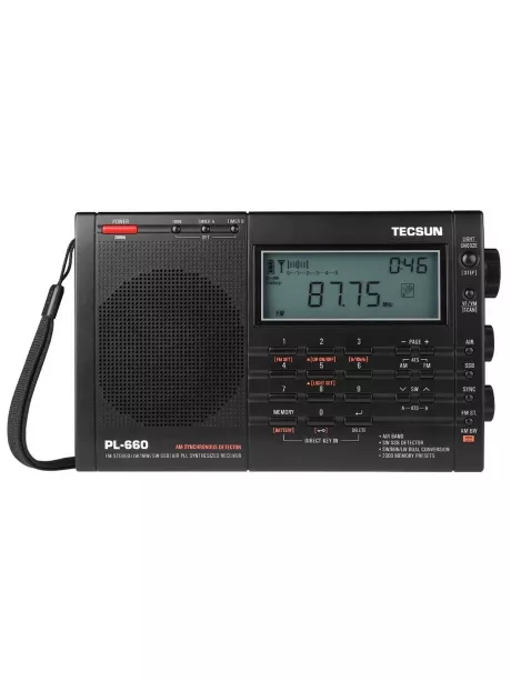 всеволновый цифровой радиоприемник Tecsun PL-660 (export version) black