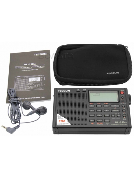 Цифровой радиоприемник Tecsun PL-310ET (export version) black