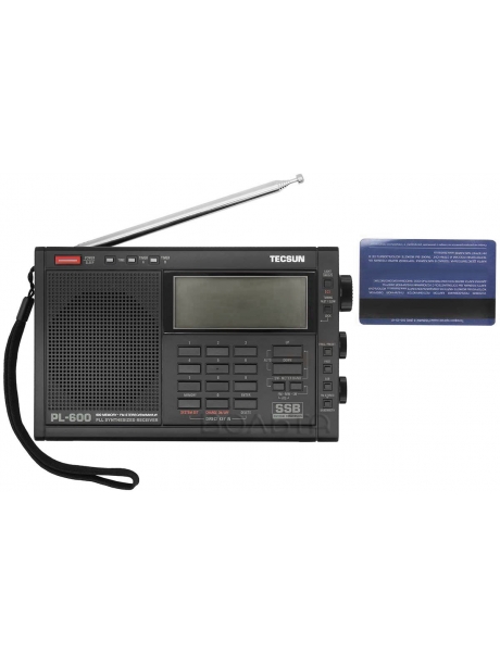 Цифровой всеволновый радиоприемник Tecsun PL-600 (export version) black