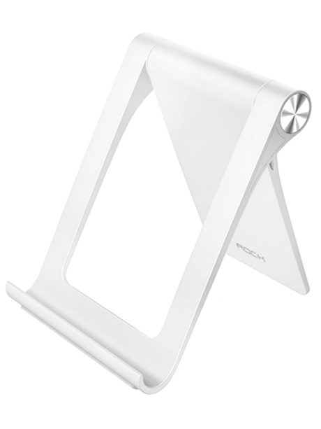 настольная подставка для телефона и планшета Rock Adjustable Desktop Phone/Tablet Stand white