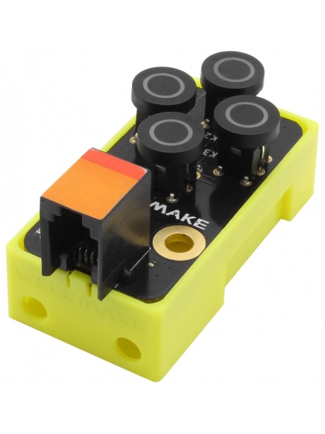 модуль с 4 кнопками с подсветкой WeeeMake 4 LED Button 