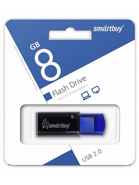 флешка USB SmartBuy Click 8GB blue