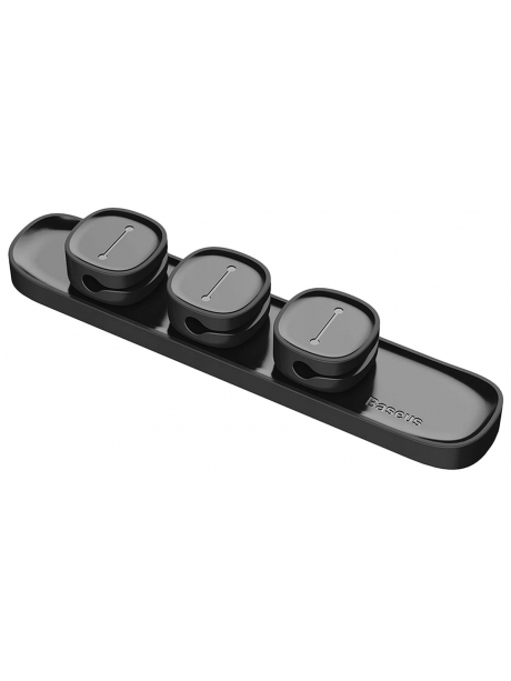 магнитный держатель для проводов Baseus Peas Cable Clip black