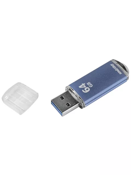 флешка USB 3.0 SmartBuy V-Cut 3.0 64GB blue