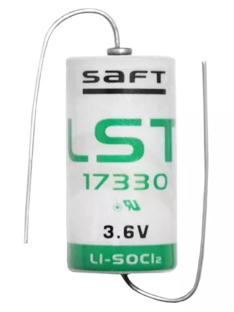 литиевая промышленная батарейка Saft LS 17330 CNA (2/3A) 