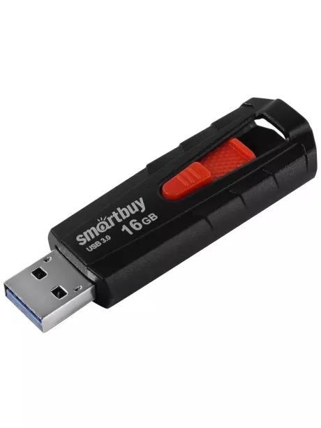 флешка USB 3.0 SmartBuy IRON 16Gb 3.0 black/red