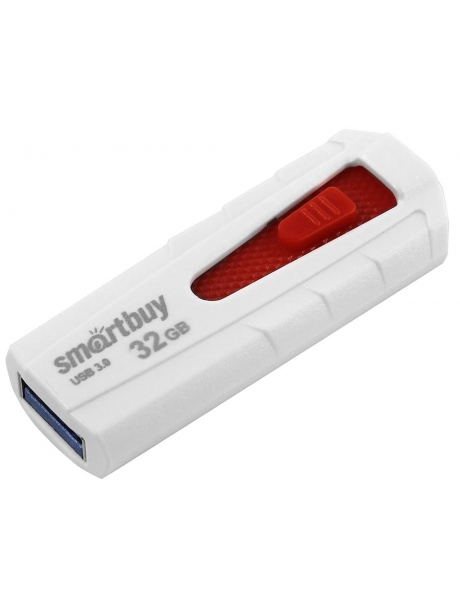 флешка USB SmartBuy IRON 32Gb 3.0 white/red