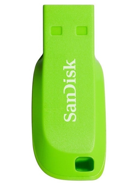 флешка USB SanDisk CZ50 Cruzer Blade 16Gb green