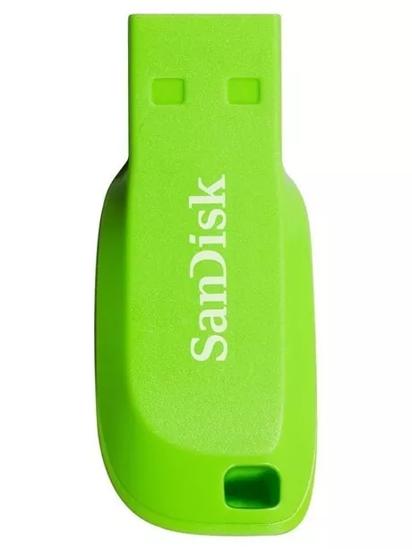 флешка USB SanDisk CZ50 Cruzer Blade 16Gb green