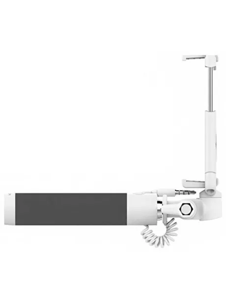 монопод для селфи с зеркалом Rock Mini Selfie stick with wire control 60cm black
