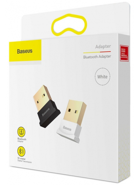 USB Bluetooth адаптер Baseus Bluetooth Adaptors For Computers white