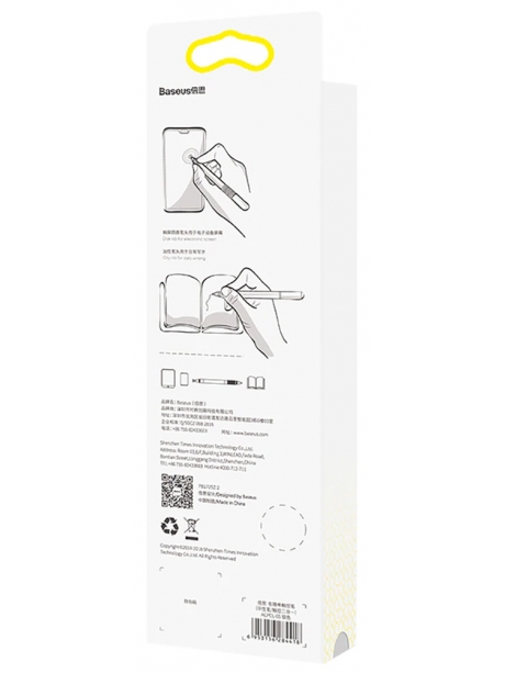 ручка со стилусом Baseus Golden Cudgel Capacitive Stylus Pen silver