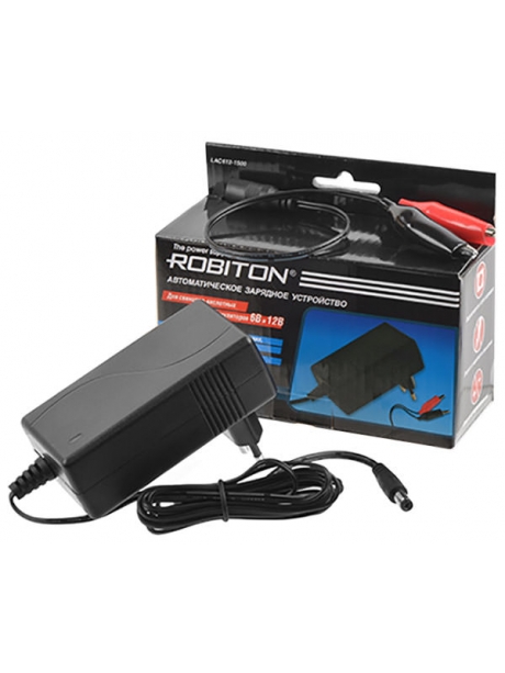 зарядное устройство для свинцовых аккумуляторов Robiton LAC612-1500 