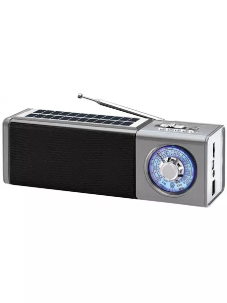 Радиоприемник с USB и блютуз MAX МR-400 серебро