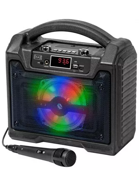 Блютуз колонка с радио MAX MR-372 black